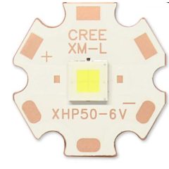 Cree XHP50.3 HI D4-1A on a 20mm board