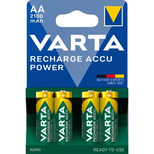 Varta 56706 AA Ready2Use Micro Battery Ni-MH 2100mAh 1,2 V Ni-Mh-Akku-Pack, 4 Stück