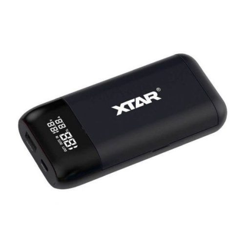 Xtar PB2S kompaktes Zweikanal-USB-Ladegerät mit Powerbank-Funktion