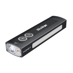   Wurkkos HD01 Wiederaufladbare EDC-Taschenlampe mit langem Lichtstrahl und seitlichem Flutlicht (90CRI)/RGB-Licht/Doppelschalter/Magnetischer Schwanz